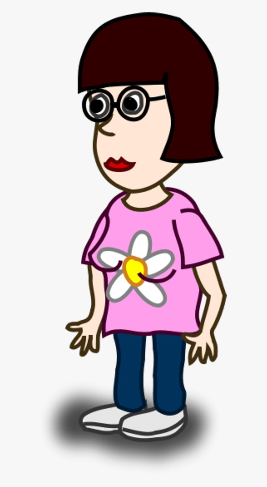 People Clipart Standing Free - Png Cartoon Images People, Transparent Png