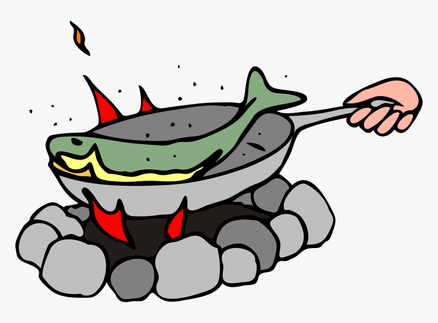Svg Royalty Free Library Collection Of Cooked Fish - Fish Fry Clip Art, HD Png Download