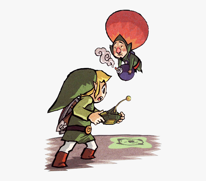 Tww Tingle Bomb Artwork - Legends Of Zelda Tingle, HD Png Download