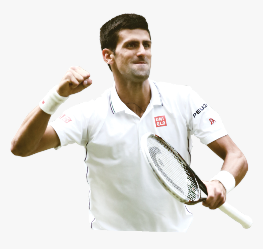 Transparent Celebrities Png - Novak Djokovic Png, Png Download