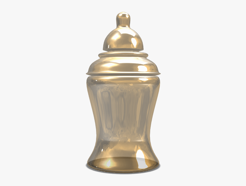 Golden Baby Bottle, HD Png Download
