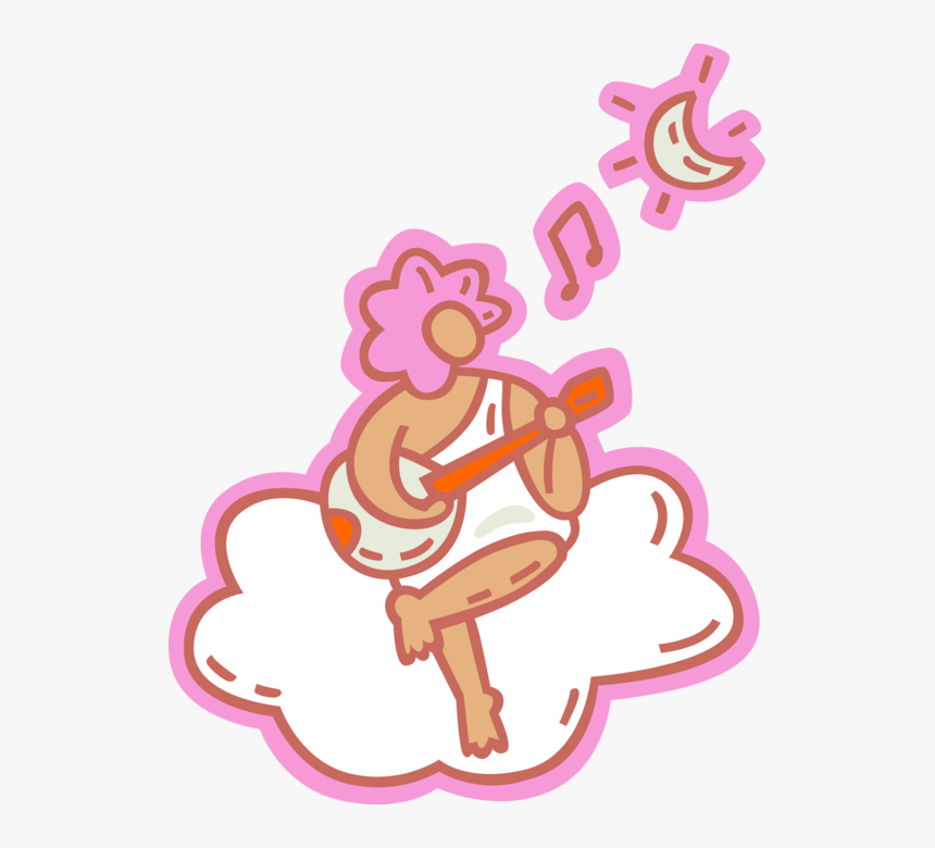 Vector Illustration Of Cupid God Of Desire And Erotic, HD Png Download