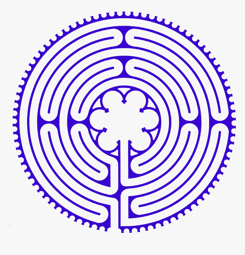 Labyrinth Chartres, HD Png Download