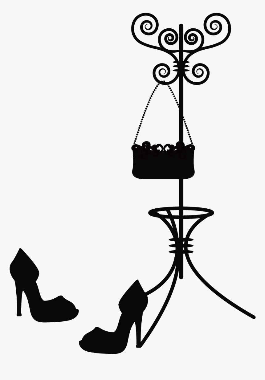 Clothing High-heeled Footwear Clothes Hanger Shoe - Shoe, HD Png Download