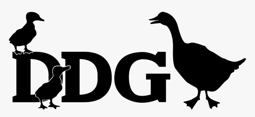 Duck Silhouette Png, Transparent Png