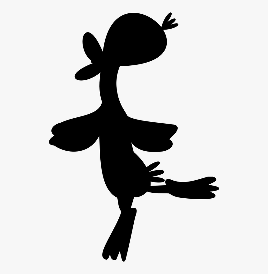 Free Duck Silhouette Png - Illustration, Transparent Png