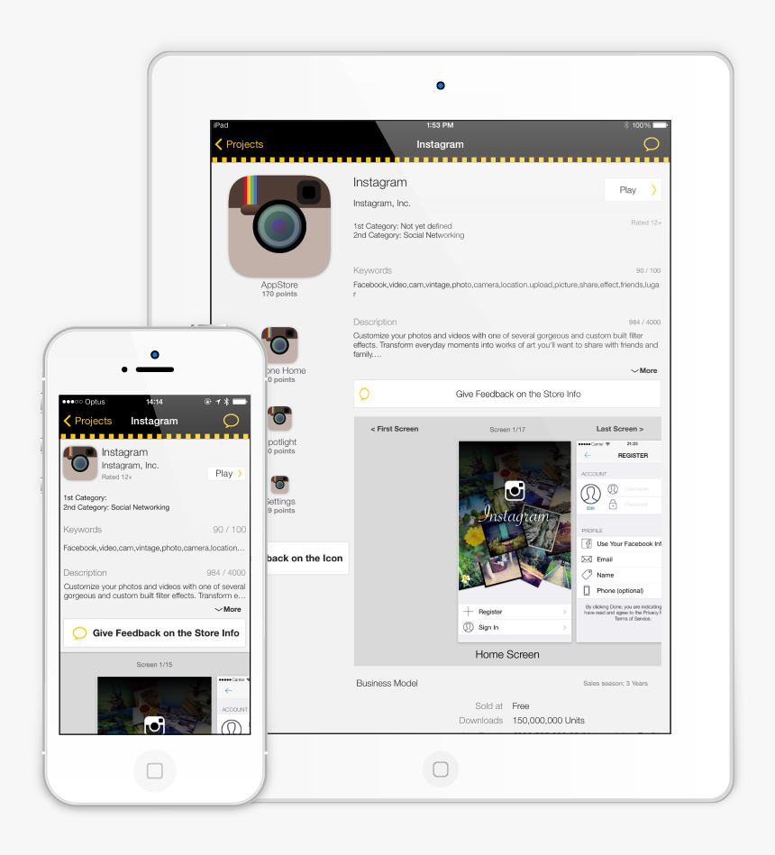 Like On The Appstore - Ipad App Store Mockup, HD Png Download