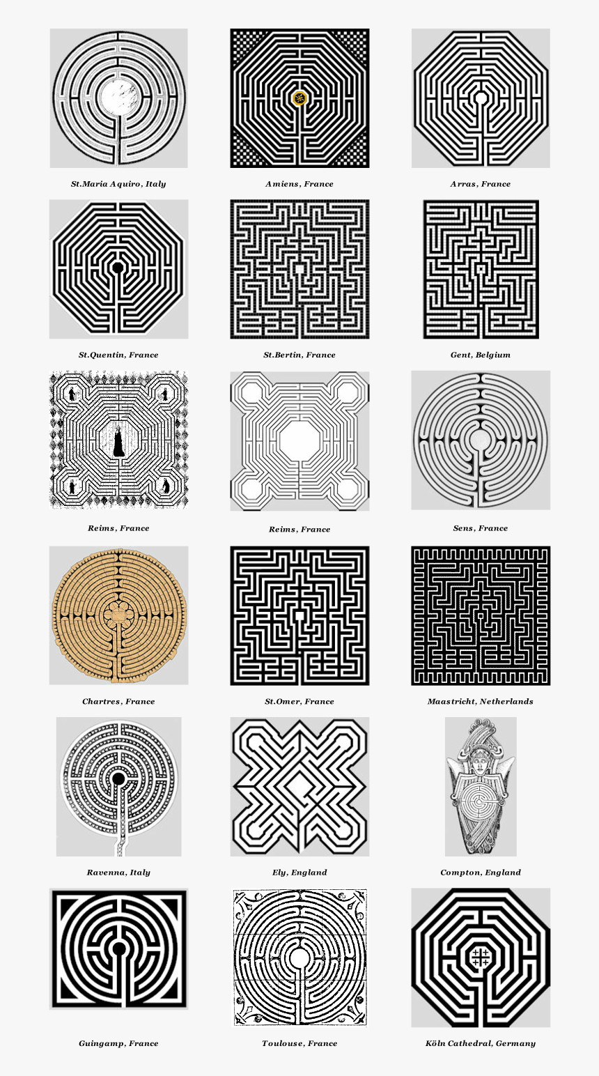 El Laberinto De Chartres, HD Png Download