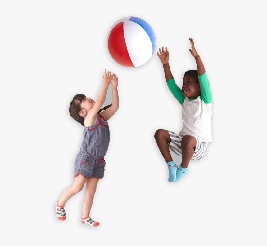 Children Playing In Beach Png - Kids On Beach Png, Transparent Png