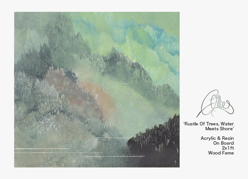 Rustle Of Trees C - Painting, HD Png Download