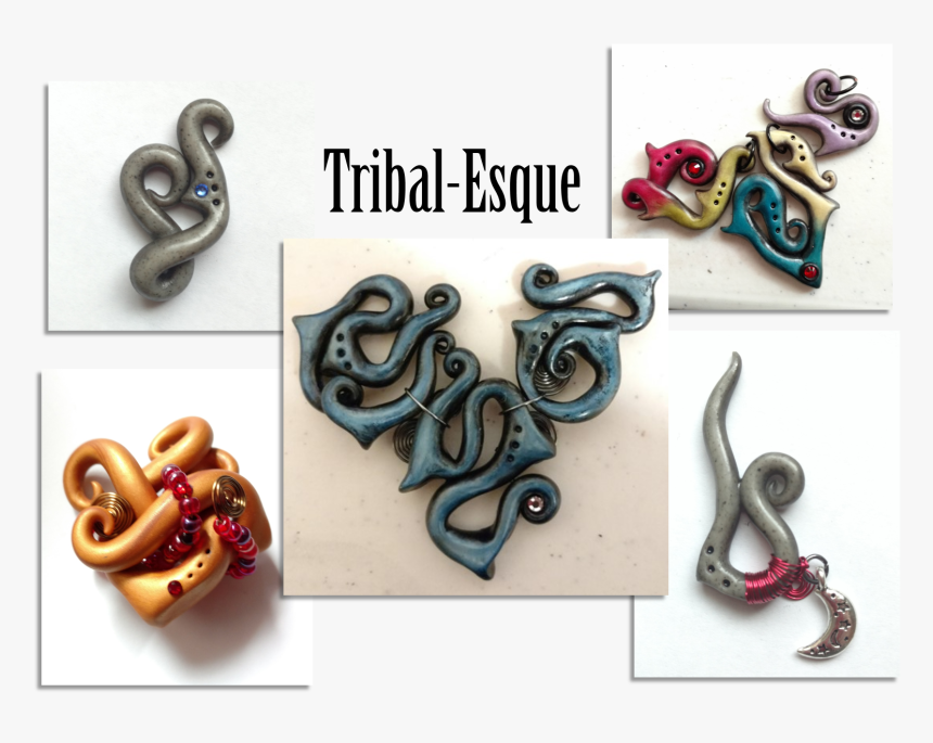 Polymer Clay - Earrings - Earrings, HD Png Download