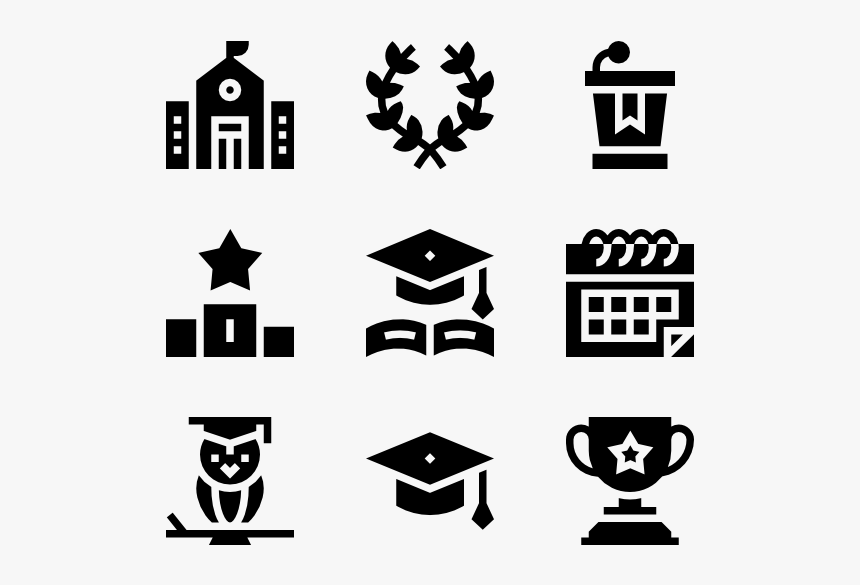 Graduation - Video Camera Icon Png, Transparent Png