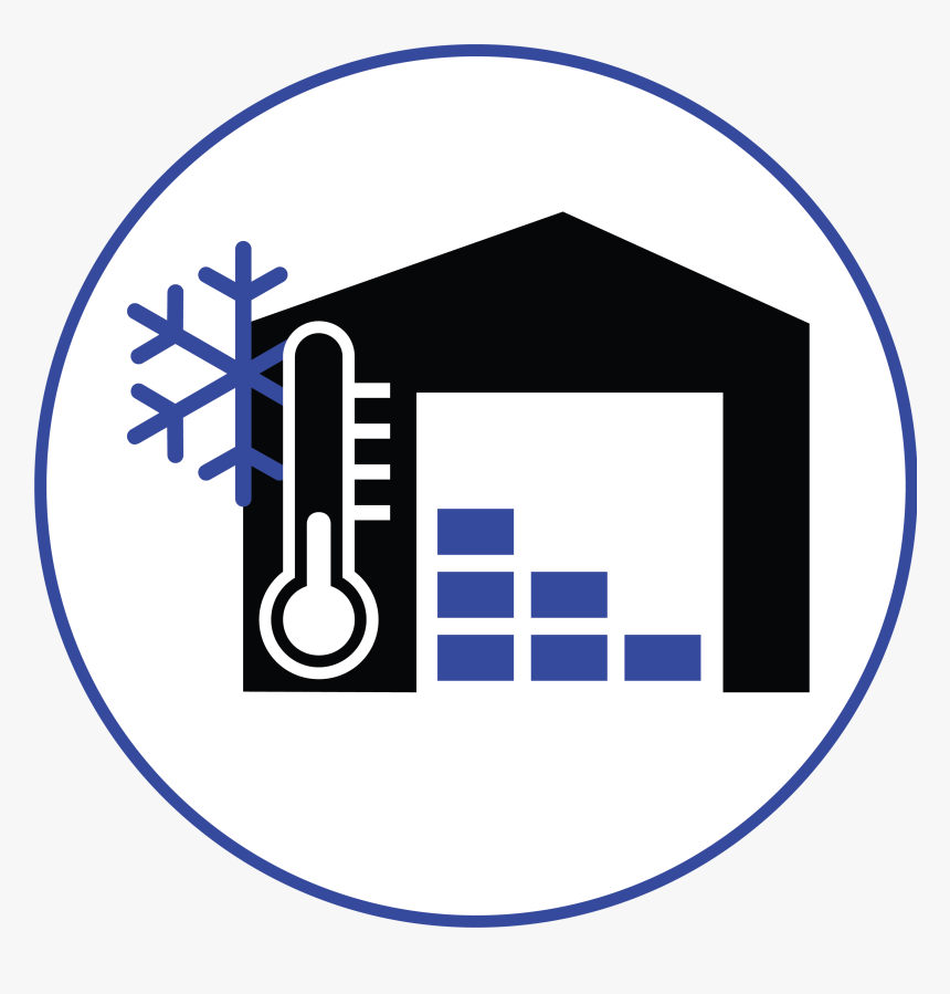 Temperature Controlled Warehouse Icon, HD Png Download