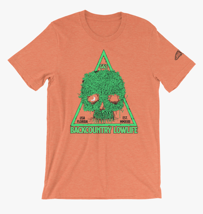 Backcountry Lowlife Mangrove Skull T Shirt - Best Yellow T Shirts, HD Png Download