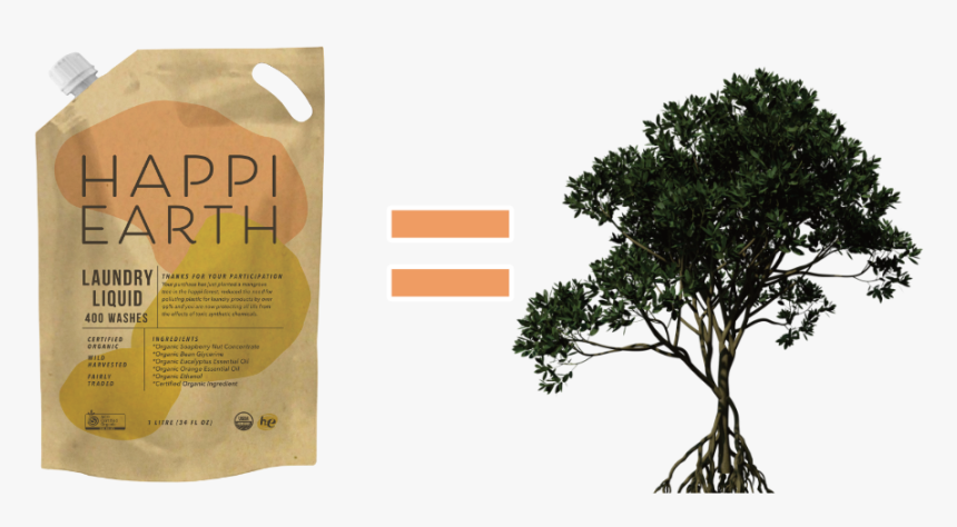 Happi Earth Tree - Mangrove 3d, HD Png Download