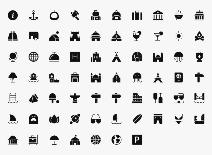 Transparent Travel Icons Png - Fun Halloween Word Search, Png Download