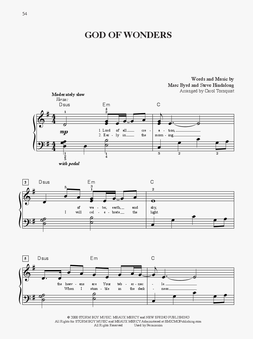 Top 50 Praise And Worship Thumbnail - Sheet Music, HD Png Download