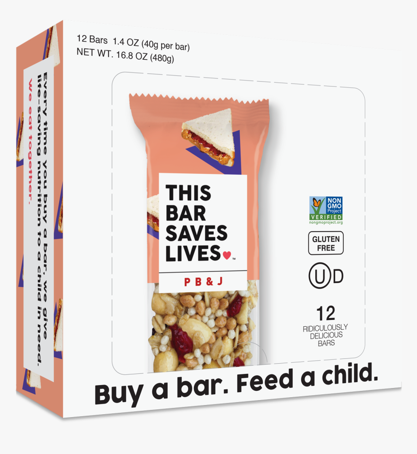 P B & J Bar - Muesli, HD Png Download