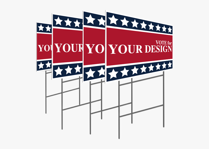 Election Campaign Promotional Yard Signs - Political Yard Sign Png, Transparent Png