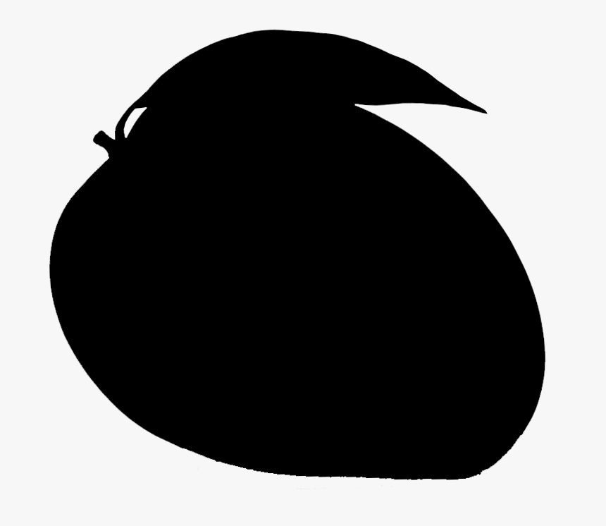 Mango Silhouette - Illustration, HD Png Download