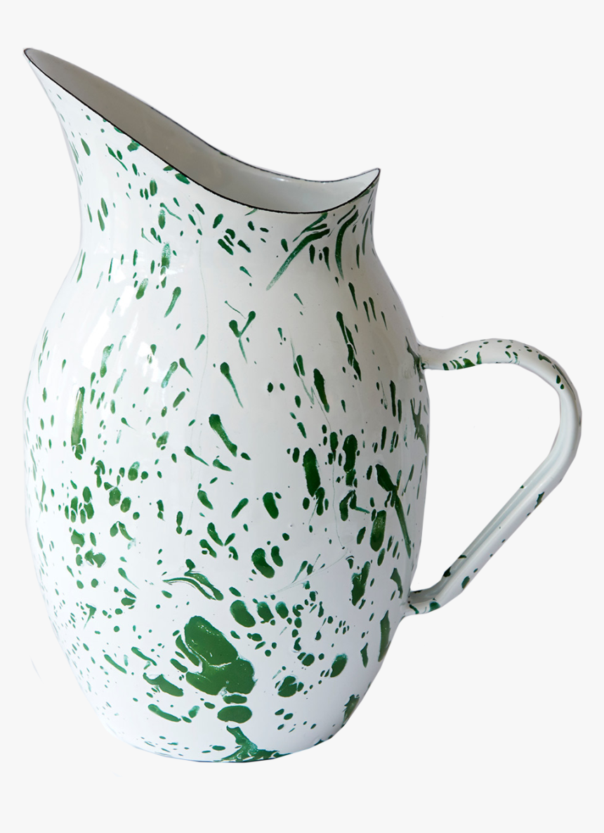 Green Splatter Pitcher - Jug, HD Png Download