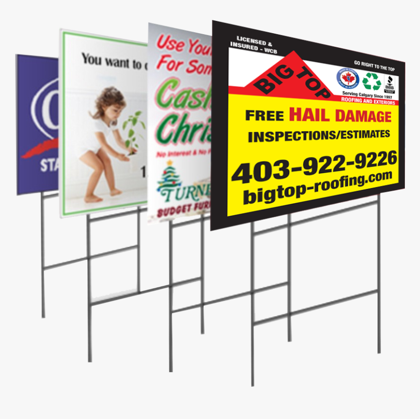 Coroplast Signs - Yard Signs, HD Png Download