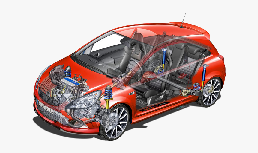 Vauxhall Corsa Vxr Suspension, HD Png Download