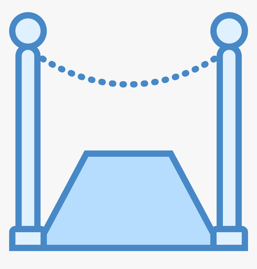 Redcarpet Icon Blue, HD Png Download