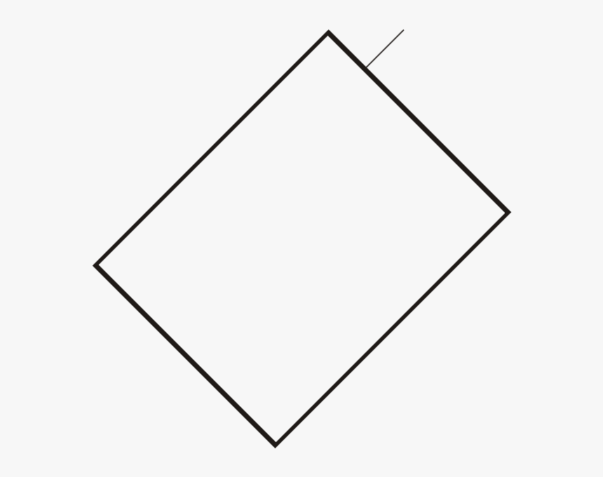 Transparent White Rounded Rectangle Png - Triangle, Png Download