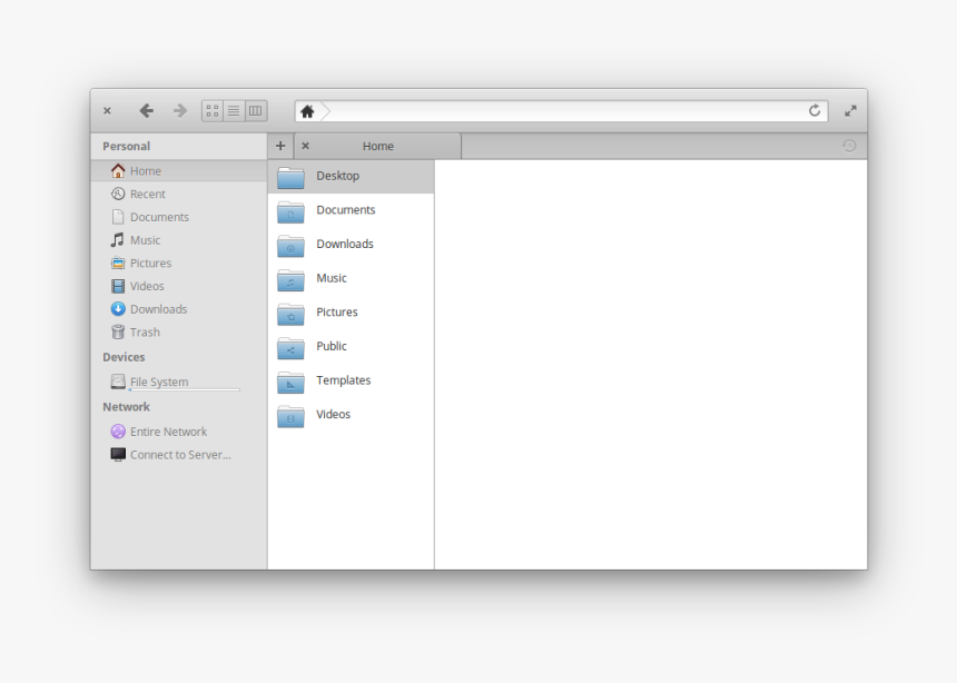 Files App In Eos With Only Two Of The Corners Rounded - Rounded Edges Windows 10, HD Png Download