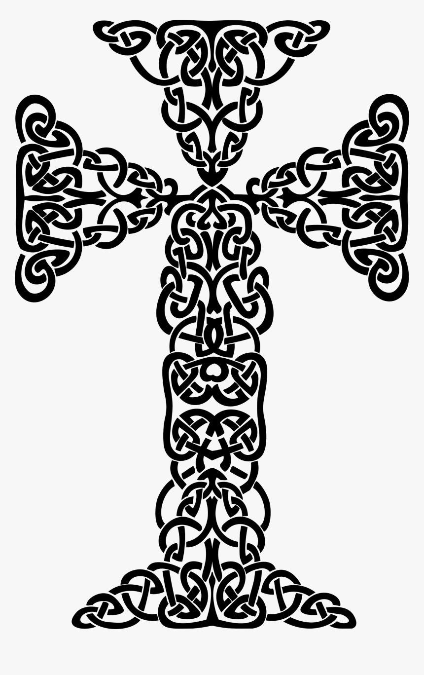Transparent Celts Clipart - Celtic Knot Cross Png, Png Download