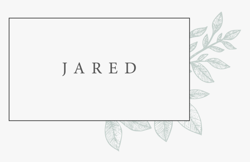 Jared About Nametag - Sketch, HD Png Download