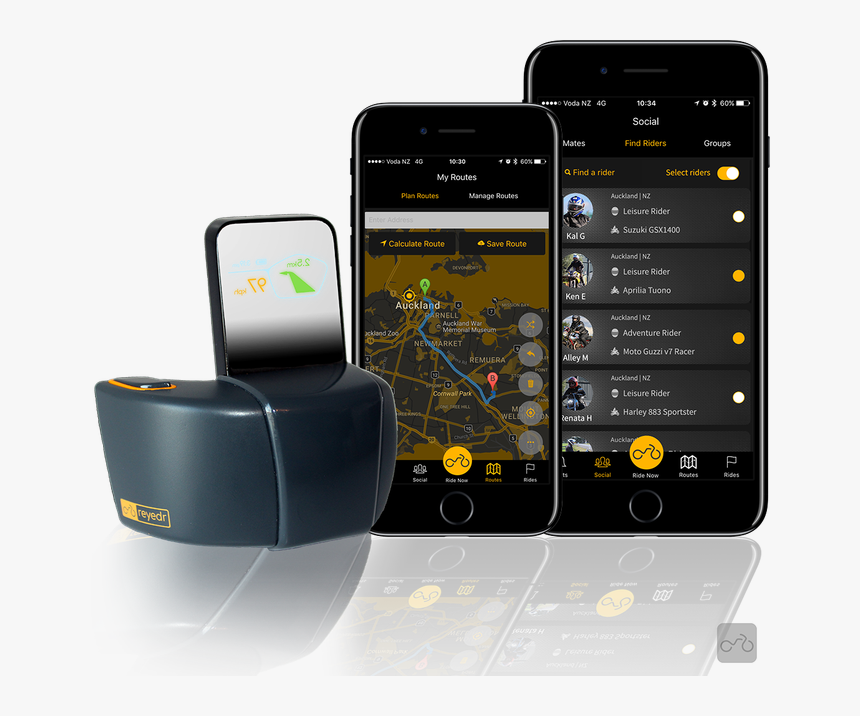 Nuviz Heads Up Display Helmet, HD Png Download