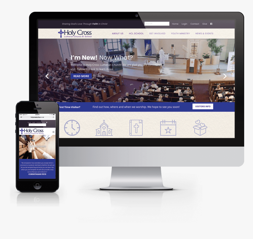 Holy Cross Lutheran Church - Holy Cross Lutheran Church Wichita Ks, HD Png Download