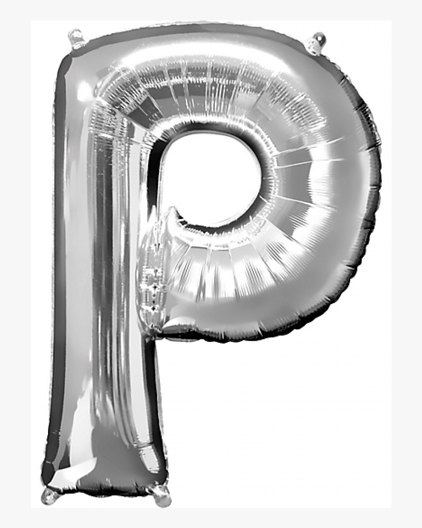 Letter Silver Balloon P, HD Png Download