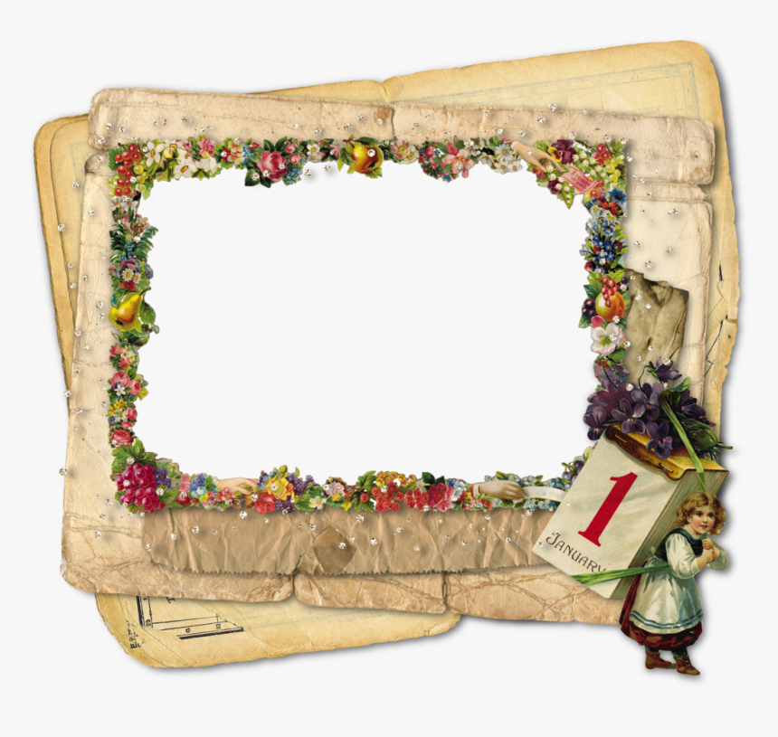 Happy New Year Picture Frame Png, Transparent Png