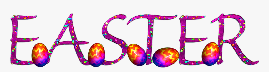 Transparent Easter Background Png - Alphabet Letter Initial I Easter, Png Download