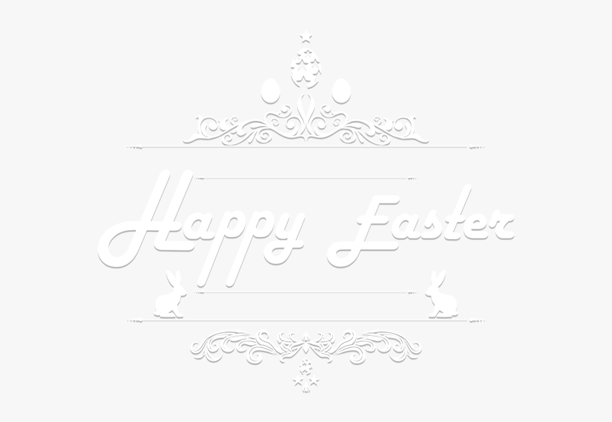 Transparent Background Happy Easter Png, Png Download