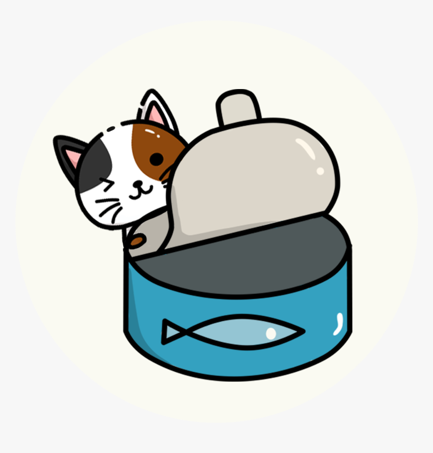 Transparent Small Fish Png - กระป๋อง การ์ตูน Png, Png Download