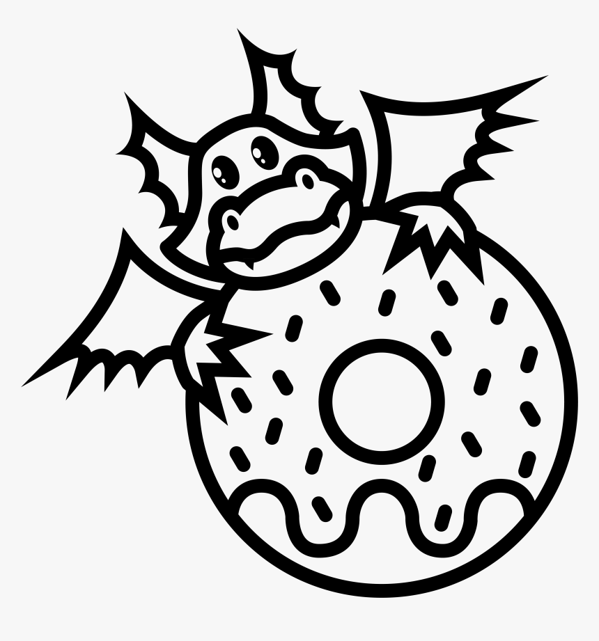 Dragon Donut, HD Png Download