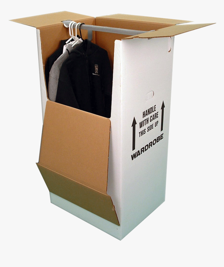 Wardrobe Box - Two Men And A Truck Boxes, HD Png Download