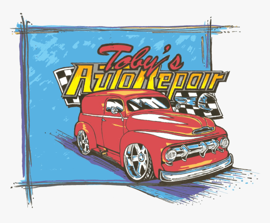 Toby S Auto Repair - Classic Car, HD Png Download