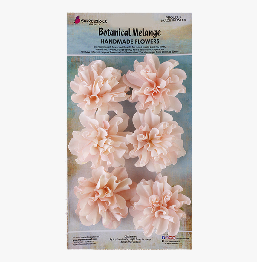 Handmade Flowers - Dahlia, HD Png Download