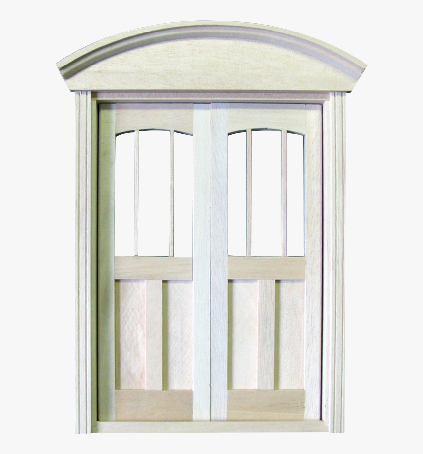 Queen Anne Dollhouse Double Door - Hardwood, HD Png Download