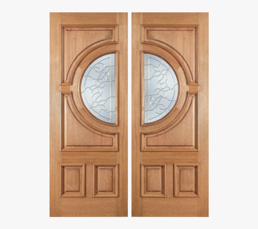 Escon Philippine Mahogany With Raised Moulding On One - One Side Wooden Door, HD Png Download