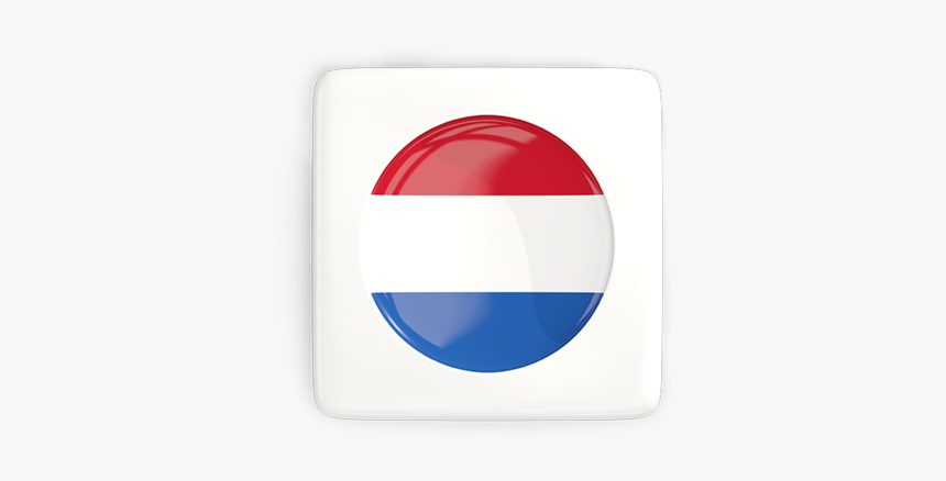 Square Icon With Round Flag - Circle, HD Png Download