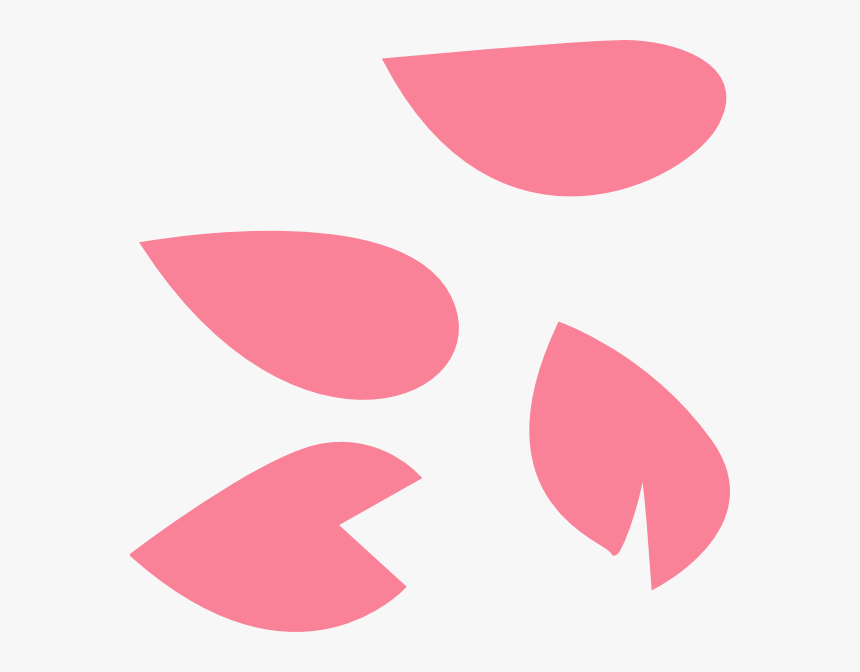 Download Png Vector - Cherry Blossom Petals Clip Art, Transparent Png