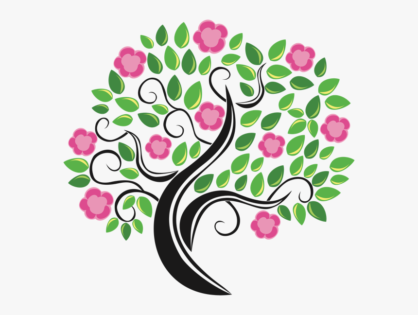 A Night Under The Cherry Blossoms 2018 Spring Fundraiser - Tree With Flower Vector, HD Png Download