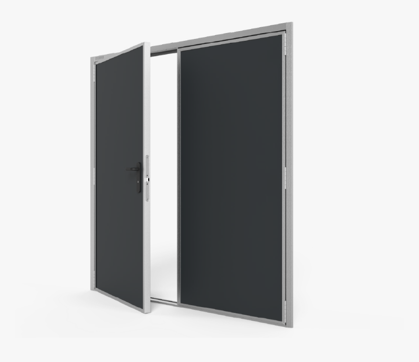 Double Interior Doors - Dubbele Deur Met Kozijn, HD Png Download