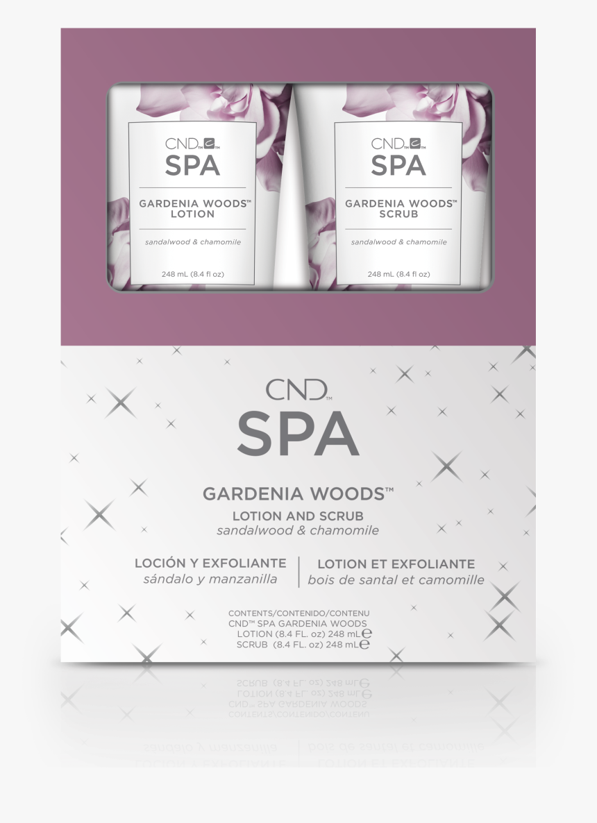 Cnd Spa Gardenia Woods Duo Set - Bar Soap, HD Png Download